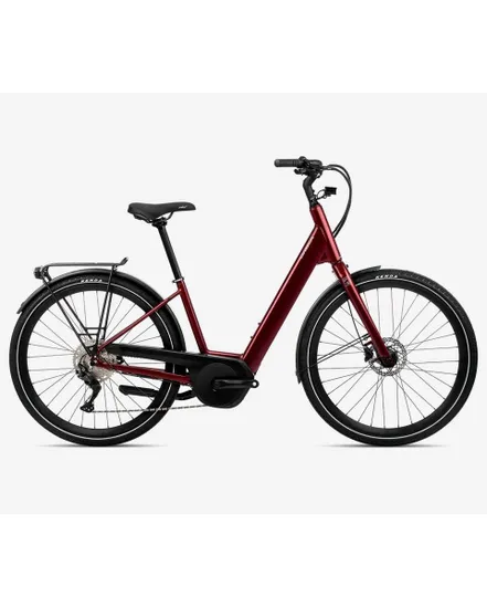 Vélo électrique urbain Unisexe OPTIMA E40 Rouge