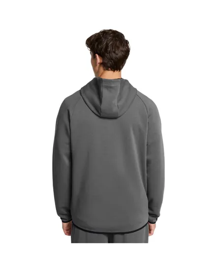 Veste zip à capuche Homme UA UNSTOPPABLE FLC FZ HD EU Gris