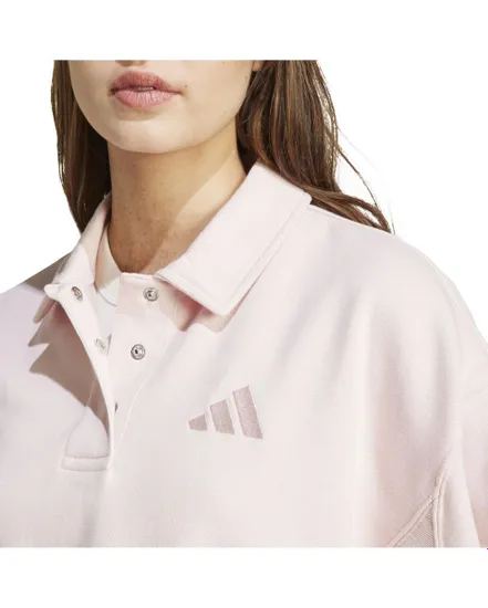 Polo manches longues Femme W ALL SZN FT SW Rose