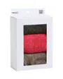 Lot de 3 Chaussettes Femme Noël Volants
