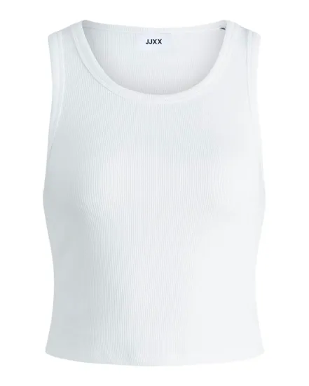 Top sans manches Femme JXFALLON STR SL RIB TOP JRS NOOS