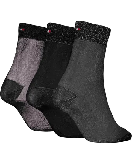 Lot de 3 paires de chaussettes Femme SHORT SOCK 3P GIFTING Noir