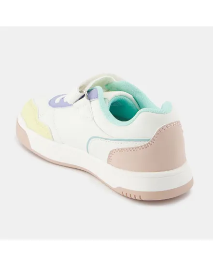 Chaussures Enfant LCS COURT BREAKER GIRL PS OPTICAL WHITE/ Multicolore