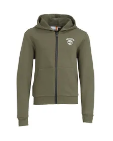 Sweat zip à capuche Enfant CARDIGAN A CAPUCHE Vert