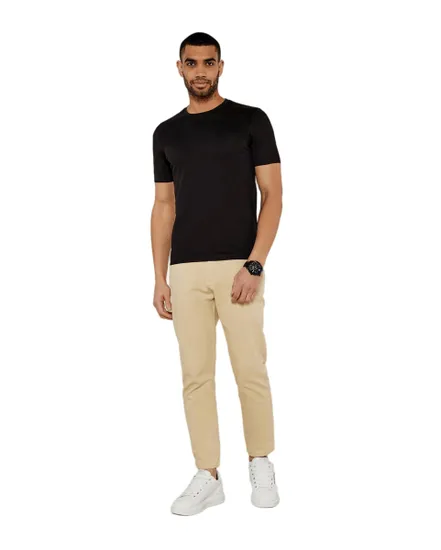 T-shirt col rond Homme DIMERSTEE Noir