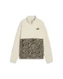Sweat sherpa Femme ESS GRAPHIC ANIMAL R Beige