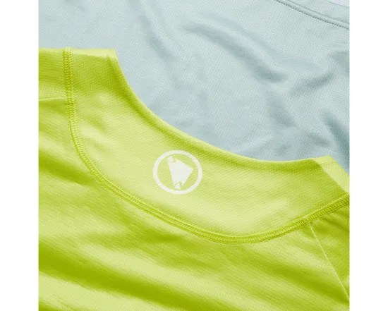 T-shirt manches longues Homme CORE PRINT Vert Citron