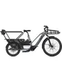 Vélo électrique cargo Unisexe EQUO 7.3 iPA720 FAMILY PACK Gris Misty