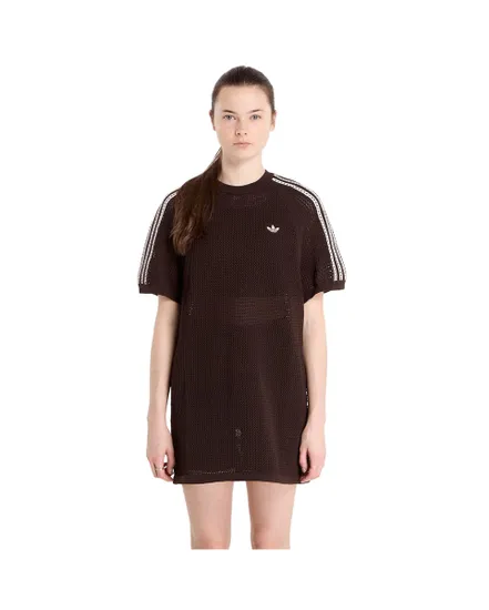 Robe Au Crochet Femme Originals Aurora Coffee