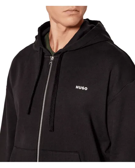 Sweat zippé à capuche Homme DAPOZIP Noir