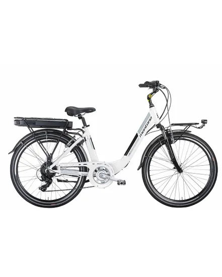 Vélo électrique urbain Femme E-AYDA 26 TY-300 6V 396WH Blanc