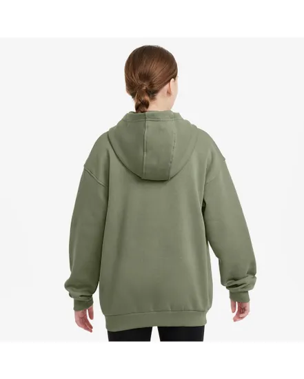 Sweat zip à capuche Enfant plus agé G NSW CLUB FLC OVRSZD FZ LBR Vert