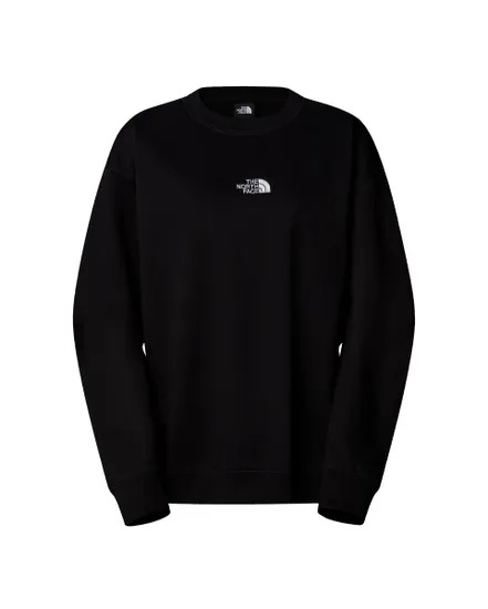 Sweat Femme W ESSENTIAL OVERSIZE CREW Noir