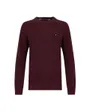 Pull col rond Homme PIMA ORG CTN CASHMERE CREW NECK Bordeaux