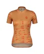 Maillot manches courtes Femme ENDURANCE 20 Rose Beige/Orange