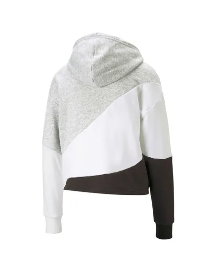 Sweat à capuche manches longues Femme W PP CAT HDY TR Gris