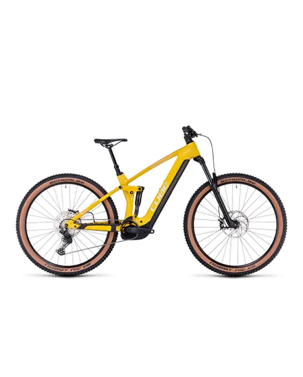 VTT électrique tout suspendu Unisexe STEREO HYBRID 140 HPC PRO 750 Jaune