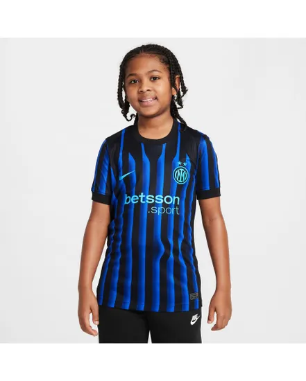 Maillot de football Enfant plus agé INTER Y NK DF JSY SS STAD HM Bleu