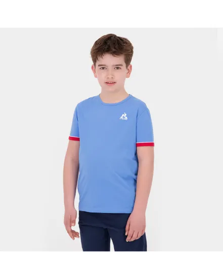 T-shirt TRICOLORE Enfant Bleu