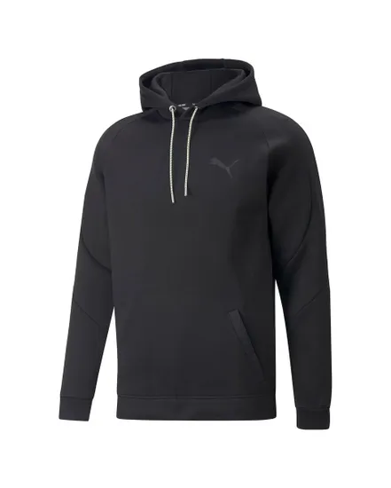 Sweatshirt à capuche manches longues Homme FD DAY IN MTION HDY DK Noir