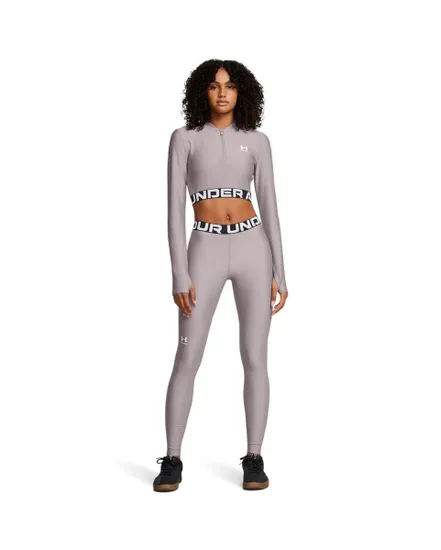 Legging Femme UA HG LEGGING Gris