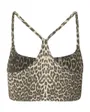 Brassière Femme WINDIA V2 W PRINTED SPORTS BRA Marron