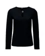 Pull Femme Manches Longues Boutonné