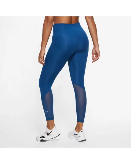 Legging Femme W NK ONE DF MR 7/8 TGT Bleu