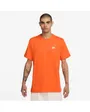 T-shirt Homme M NSW CLUB TEE Orange