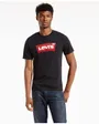 T-shirt manches courtes Homme GRAPHIC SET IN NECK Noir