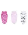 Lot de 3 paires de chaussettes Enfant plus agé NHN 3PK INF/TODD GRIPPER QTR S Mu