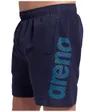 Short de bain Homme FUNDAMENTALS ARENA LOGO BOXER R Bleu