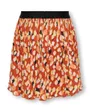 KOGLIZZY AOP PLISSE ELASTIC SKIRT CS