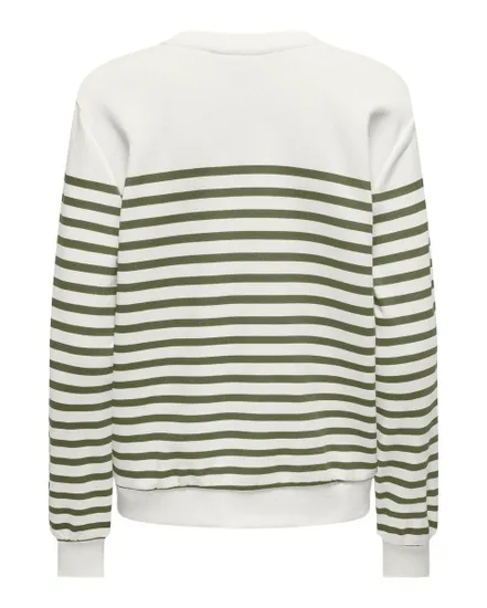 ONLALLIE L/S STRIPE O-NECK CS SWT