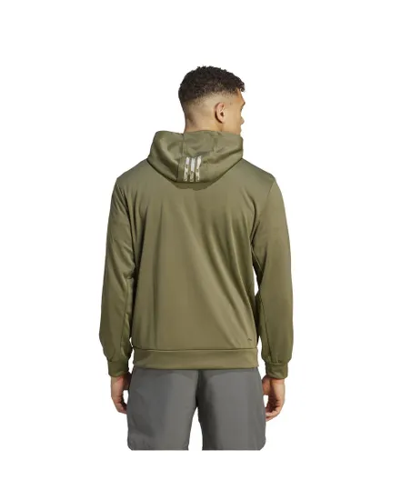 Veste zip à capuche manches courtes Homme TR-ES+ FZ JA Vert