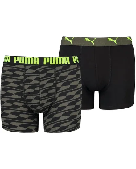 Boxer Lot De 2 Garçon Puma Formstrip Print