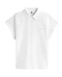 Chemise Femme Poplin Sleeveless Relaxed Shirt