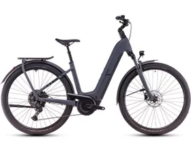Vélo électrique trekking Unisexe KATHMANDU HYBRID ONE 800 Gris