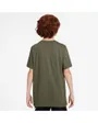 T-shirt Enfant plus agé K NSW TEE EMB FUTURA LBR Vert