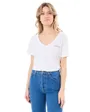 Tee-Shirt Femme PCMILLY Broderie Coeur
