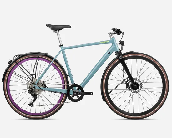 Vélo urbain Unisexe CARPE 10 Bleu/Noir