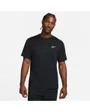 T-shirt Homme M NK DF UV HYVERSE SS Noir