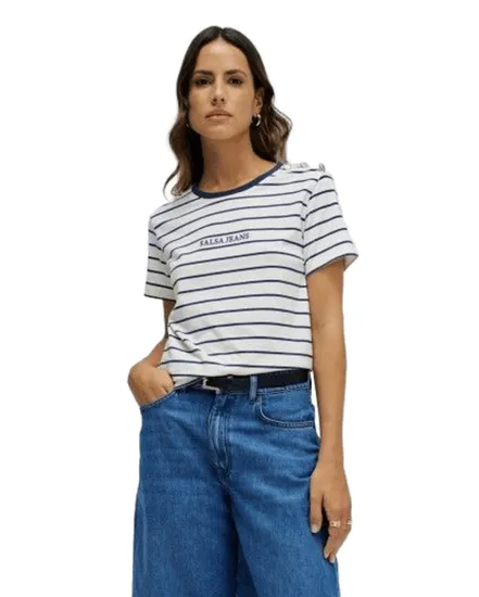 T-Shirt Femme Stripes Branding