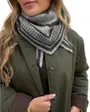 Écharpe Femme VICALLIS JACQUARD KNIT SCARF/EF Gris Foncé