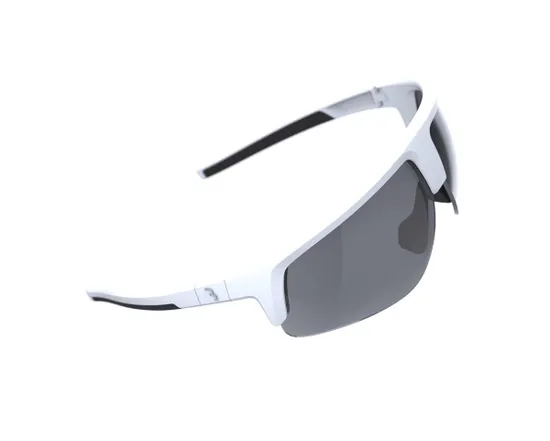 Lunettes Unisexe COMET Blanc/Fumée Flash Miroir