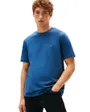 T-shirt col rond Homme ESS SEASONAL REG FIT SOLID TEE Bleu Marine/Écru