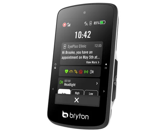 Compteur GPS de vélo RIDER 750 SE Noir