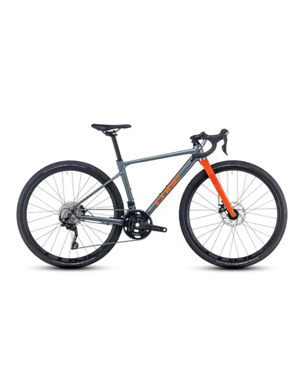 Vélo gravel Enfant NUROAD ROOKIE Gris/Orange