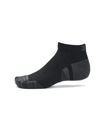 Socquettes 3 paires Unisexe UA PERFORMANCE TECH 3PK LOW Noir