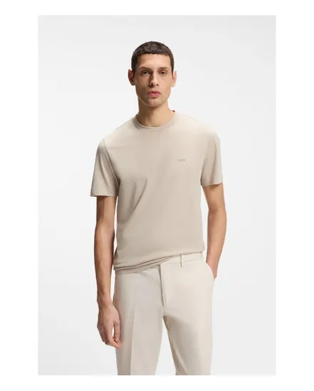 T-shirt col rond Homme THOMPSON Beige Clair